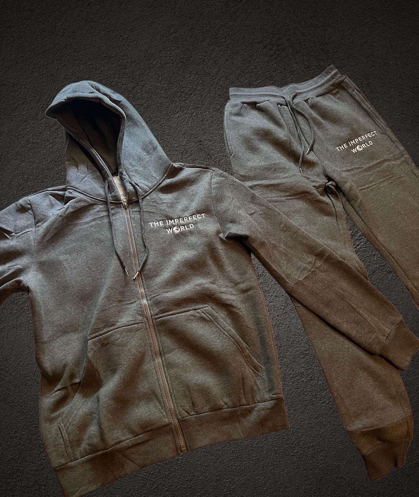 Zip Up Imperfections Sweatsuit