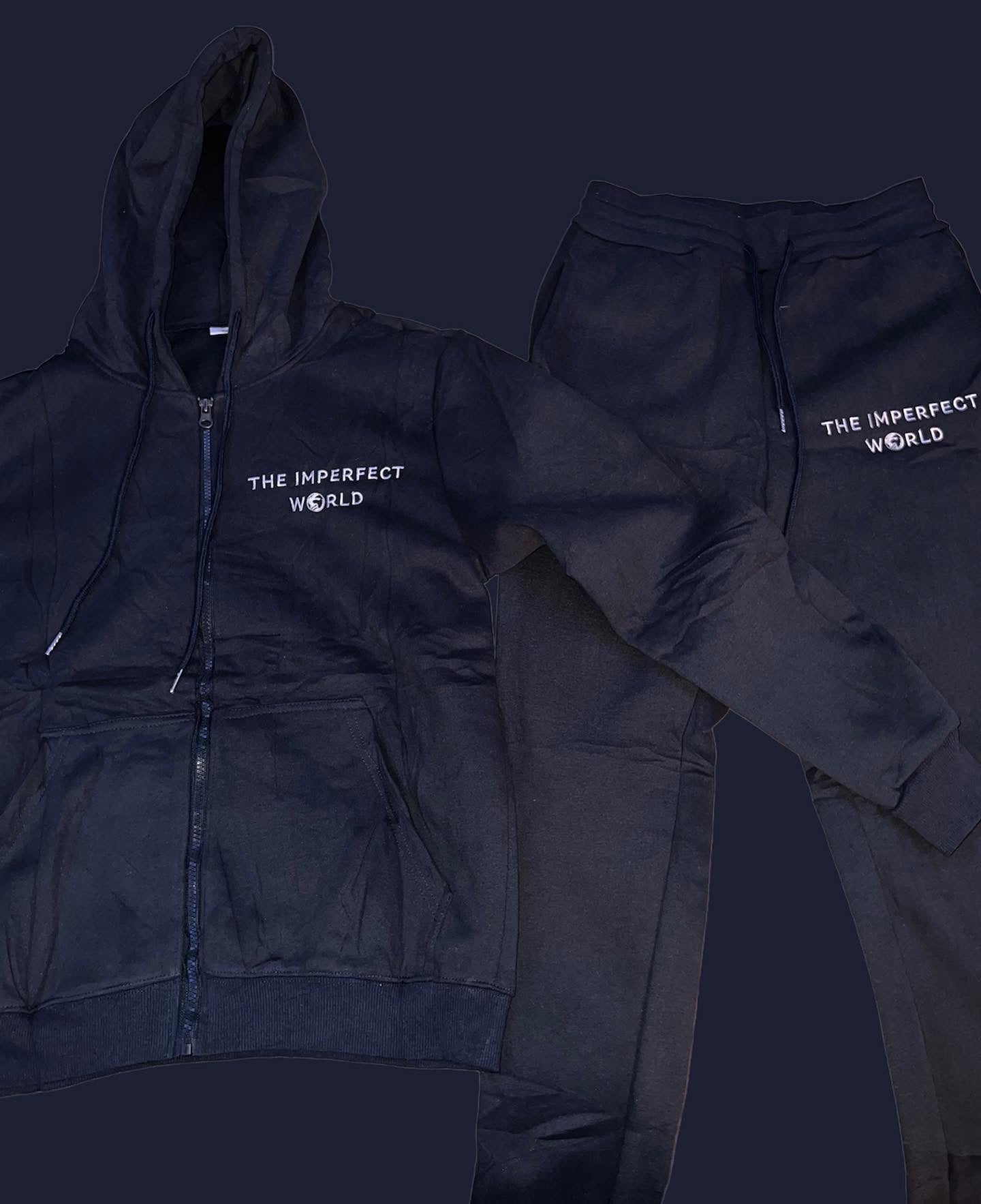 Zip Up Imperfections Sweatsuit